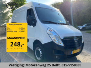 Opel Movano 2.3 CDTI 145PK L2H3 1600 KG LADEN NAVI.AIRCO 1e 5d