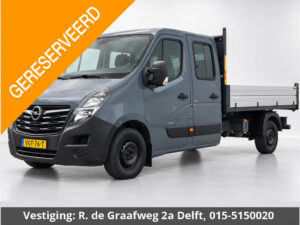 Opel Movano 2.3 CDTI BiTurbo L3 DC Kipper (ex.BTW) 4d